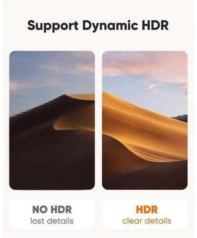 Alt view image 6 of 7 - 40Gbps USB C to DP 1.4 Adapter, Thunderbolt 3/4 to DisplayPort Converter Support 8K@60Hz 4K@144Hz HDR for Valve Index, Oculus Rift S, MacBook, iPhone 15, Dell XPS