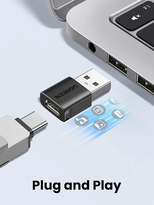 Alt view image 4 of 7 - USB to USB C Adapter 3Pack+ USB C/A SD Card Reader