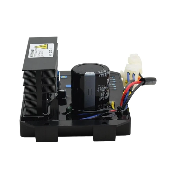 Alt view image 5 of 6 - 1pcs HJ.10K220-B Single Phase AVR Diesel Genset Parts Automatic Voltage Regulator