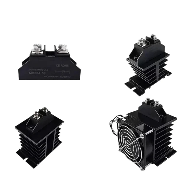 Alt view image 2 of 7 - 1PCS Small anti-reverse diode MD10A 15A 20A 25A 30A 40A 50A 55A 70A 90A 100A 110A 150A 1000V M220.58 1000V Anti Backflow 12V rectify(MD150A)