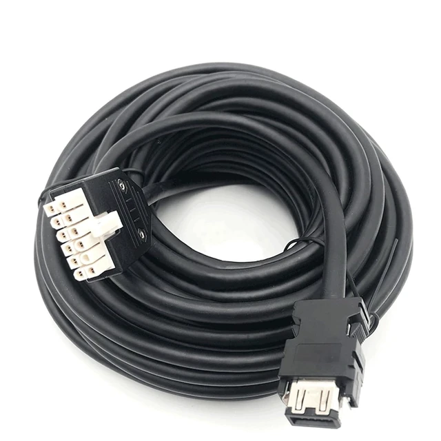 Alt view image 3 of 3 - Encoder Cable JZSP-CHP800 03 05 10 15 for Encoder for Instruction Drive SJDE+ Motor(15M)
