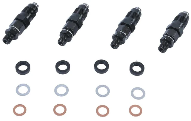 Main image of 4pc Fuel Injector 16600-63G21 For QD32 D22 3.2L Engine Fuel Nozzles Excavator Replacement Part Fuel Supply System