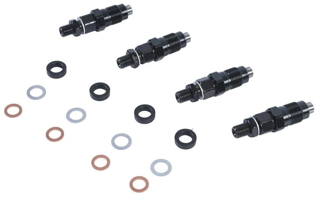 Alt view image 2 of 6 - 4pc Fuel Injector 16600-63G21 For QD32 D22 3.2L Engine Fuel Nozzles Excavator Replacement Part Fuel Supply System