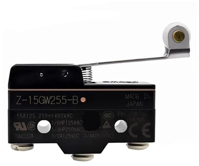 Main image of 1pcs microswitch Z-15GW255-B Limit Switch Z-15GW2255-B 15A 125V Z-15GW55-B Basic Switch Z-15HQ-B(Z-15GW255-B)