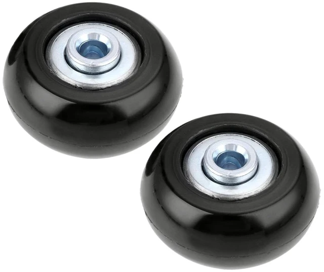 Main image of 2Pcs Luggage Suitcase Wheels Rubber Sliding Practical Axles Replacement Casters Luggage Wheel Universal Travel Flexible Suitcase(80x24 mm)