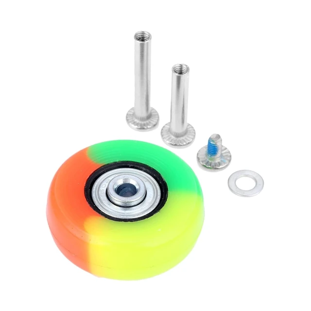 Alt view image 4 of 7 - 2Pcs Luggage Suitcase Wheels Rubber Sliding Practical Axles Replacement Casters Luggage Wheel Travel Flexible Suitcase 3colors