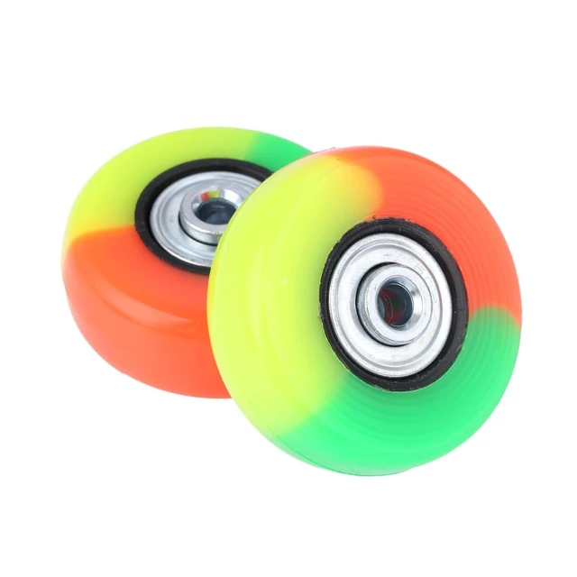 Alt view image 5 of 7 - 2Pcs Luggage Suitcase Wheels Rubber Sliding Practical Axles Replacement Casters Luggage Wheel Travel Flexible Suitcase 3colors