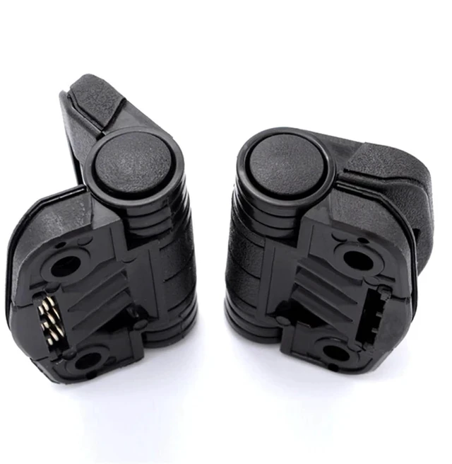 Alt view image 6 of 7 - Plastic Positioning Hinge 80/115/150 Degree Positioning Hinge with Built-in Spring Positioning Stop Hinge for Electrical Cabinet(XK552-150)
