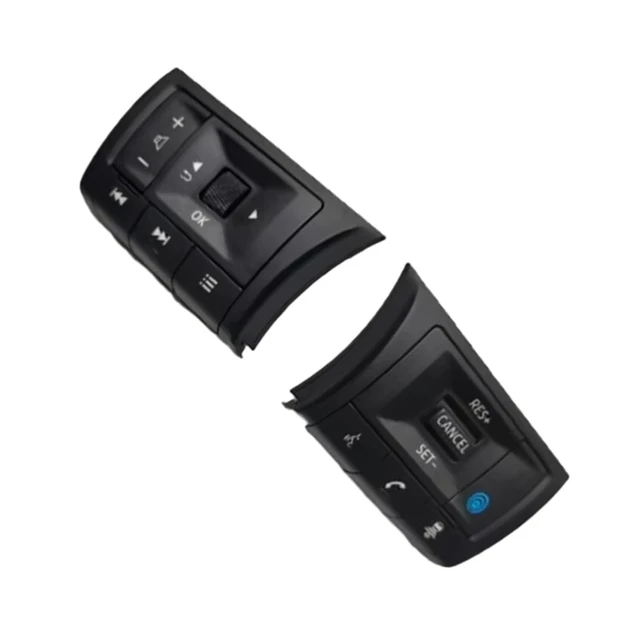 Alt view image 2 of 2 - Compatible For Nissan Car Steering Wheel Control Switch 25550-6RF6C Switch Assembly Part