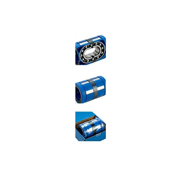 Alt view image 3 of 7 - 1pcs Ball Bearing Bushing LMES20UU/LMES25UU/LMES30UU/LMES40UU CNC Linear Motion Bearings for Mechanical(LMES20UU)
