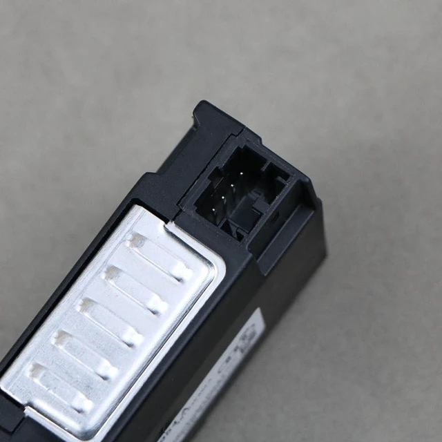 Alt view image 3 of 4 - USB Type C Port with Integrated Voltage Converter 2 Holes Rear Center Compatible with A6 Avant C8 A7 A8 Q7 Q8 4N1035954