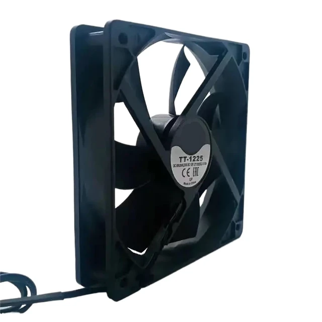 Main image of for tt-1225 12cm Desktop Computer CPU Water Cooled Matte Fan Ultra Silent 3-pin 3P Mute Quiet Case Cooling Fan