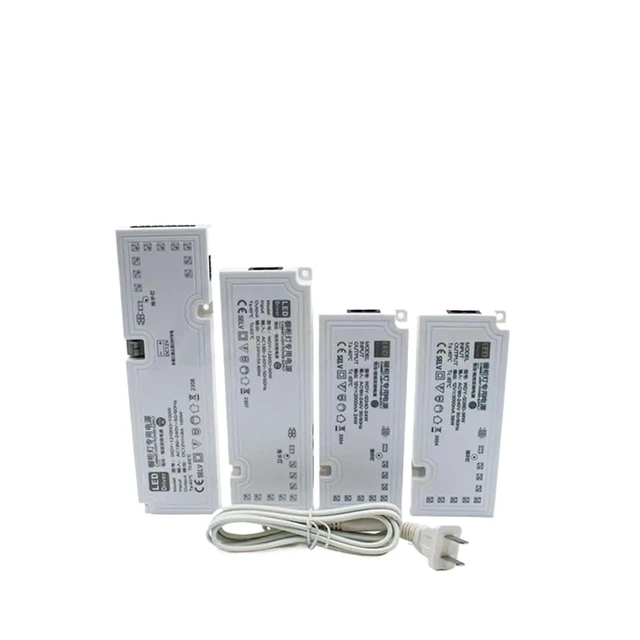 Alt view image 2 of 4 - LED Cabinet Light Strip Light Transformer DC 12V 24V Lighting Power Supply Dupont Port Driver 24W 36W 60W 100W EU/US Plug Cable(24W)