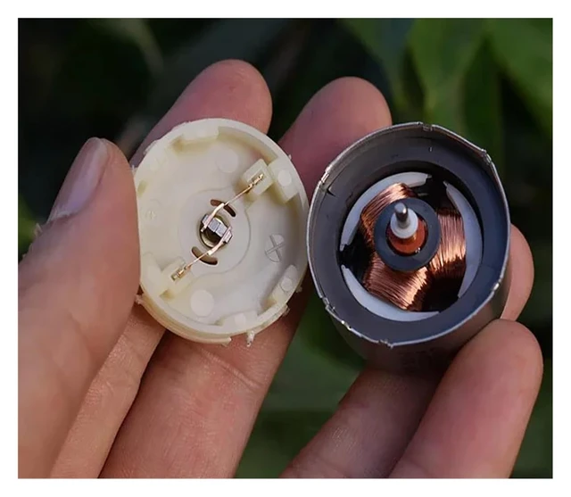 Alt view image 5 of 5 - RK-500TB-13500 32mm Diameter Round DC Electronic Starter Carbon Brush Humidifier Alarm Watch Winder