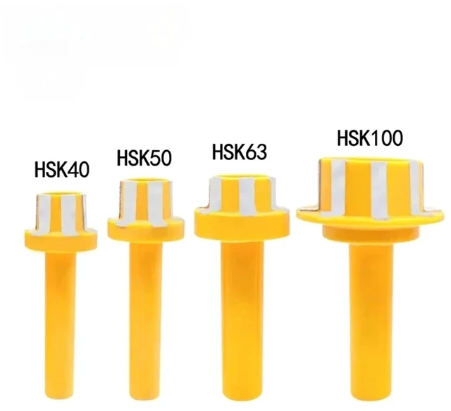 Alt view image 4 of 4 - Spindle Cleaning Rod BT30 BT40 BT50 ISO10 ISO20 ISO25 32 HSK32 HSK40 HSK50 HSK Spindle Cleaning Rod Cleaner Brush Taper Collet Holder Wipe CNC Tool(1PCS,HSK40A)