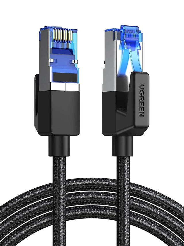 Alt view image 6 of 7 - Cat 8 Ethernet Cable Bundle with 10-Port PoE Switch