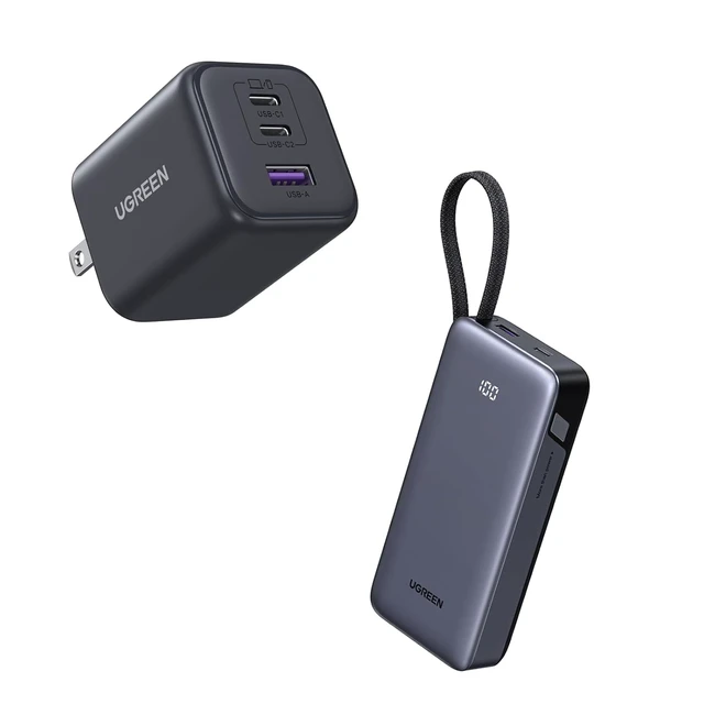 Main image of Nexode Power Bank Bundle with 45W USB C Charger for iPhone 17 (2025)