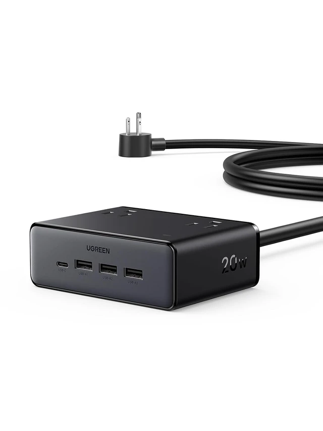 Alt view image 6 of 7 - Uno Charger 100W USB C Charger Bundle with 20W GaN Charging Station