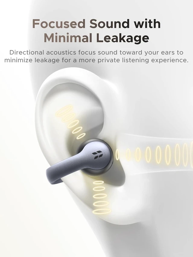 Alt view image 7 of 7 - ClipBuds Pro 2 Open Ear Earbuds Clear Calls Real Time AI Translation
