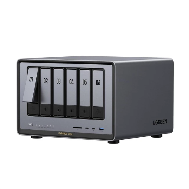 Main image of NAS DXP6800 Ultra 6-Bay for Teams, Small Businesses File Server