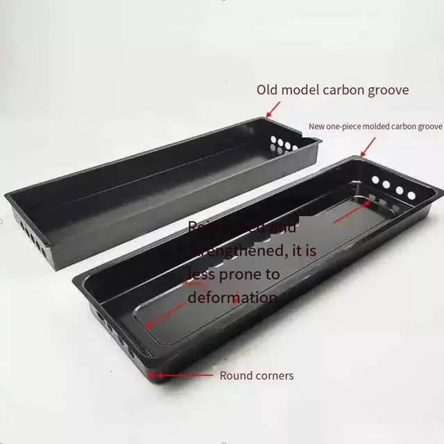 Alt view image 2 of 5 - Large-sized barbecue grill detachable barbecue rack outdoor portable barbecue rack charcoal grill BBQ folding grill