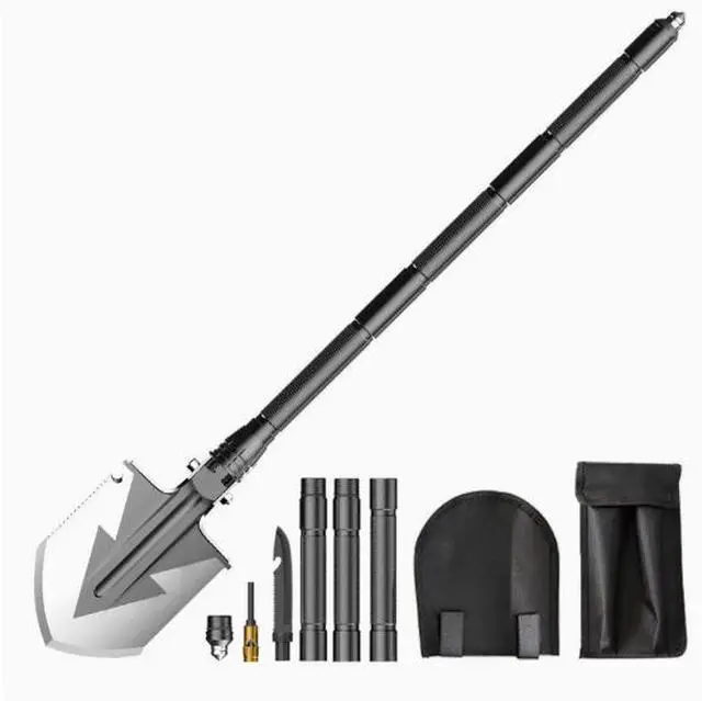 Alt view image 2 of 5 - Outdoor multi-functional military shovel, suitable for camping,