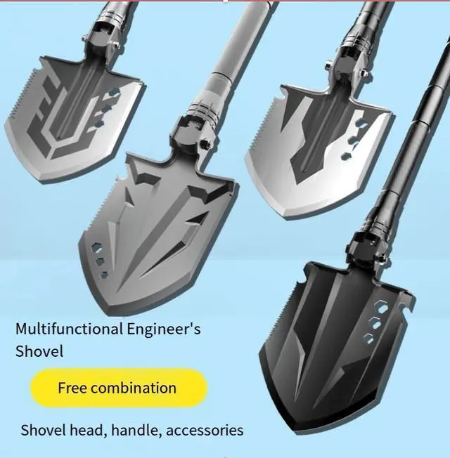 Main image of Outdoor multi-functional military shovel, suitable for camping,