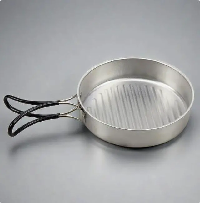 Alt view image 2 of 3 - Cross-border outdoor cookware set, 304 stainless steel camping pot,