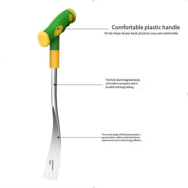 Alt view image 4 of 5 - Wholesale shepherd's purse digging, garlic digging, gardening, flower 6-point stainless steel handle
