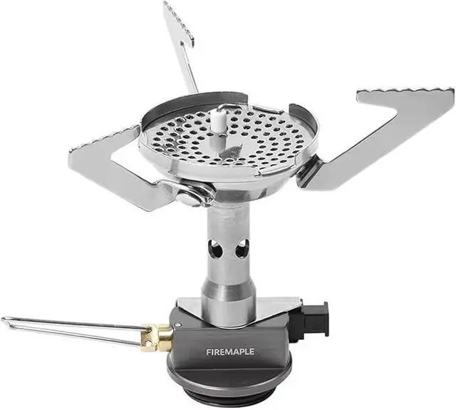 Alt view image 5 of 6 - Fire-Maple Backpacking and Camping Stove Series | Outdoor Propane Camp Cooking Gear | Portable Pot/Jet Burner | Ideal for Hiking, Trekking, Fishing, Hunting Trips and Emergency Use (Greenpeak)