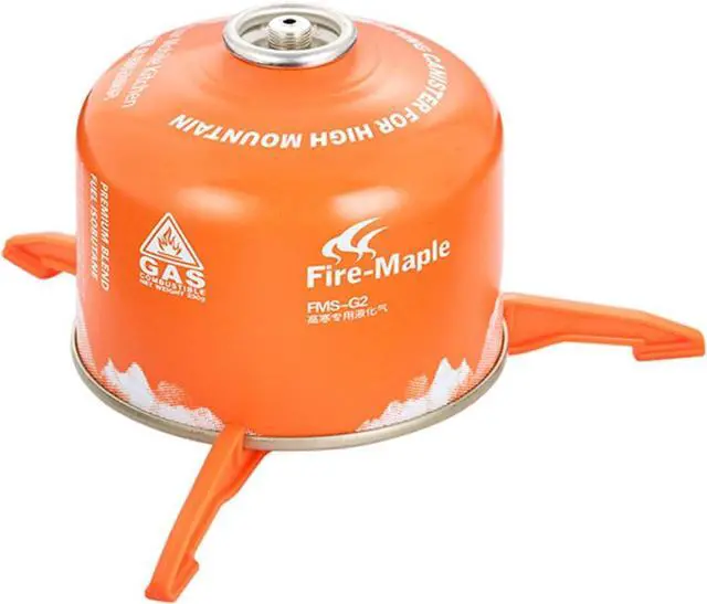 Alt view image 6 of 6 - Foldable Fuel Canister Stand, Tripod Support Bracket for Camping Stove and Outdoor Cooking