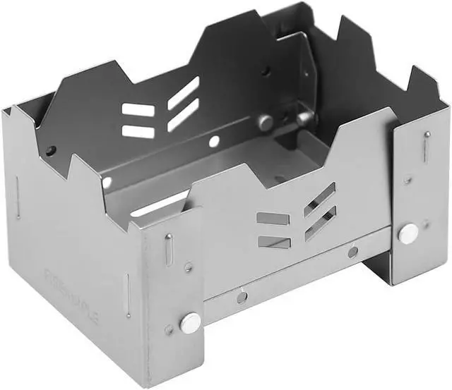 Alt view image 3 of 6 - Lotus Titanium Solid Alcohol | Ultralight Mini Backpacking Stove | Wind Resistant Spirit Burner