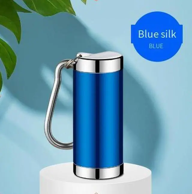 Alt view image 3 of 4 - Factory wholesale portable car ashtray, cross-border keychain pendant, mini ashtray, lightweight and quick-extinguishing. red