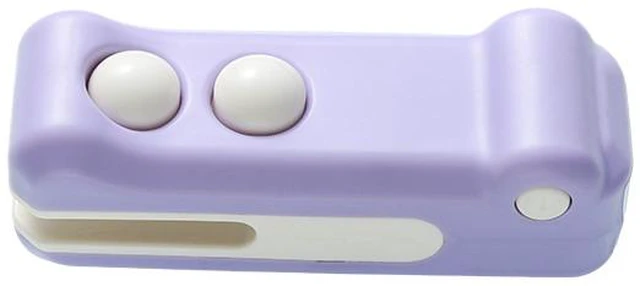 Main image of Mini Bag Sealer, Portable Handheld Heat Sealer, Rechargeable Snack Bag Sealing Machine, Food Plastic Bag Heat Sealer for Kitchen Food Storage purple