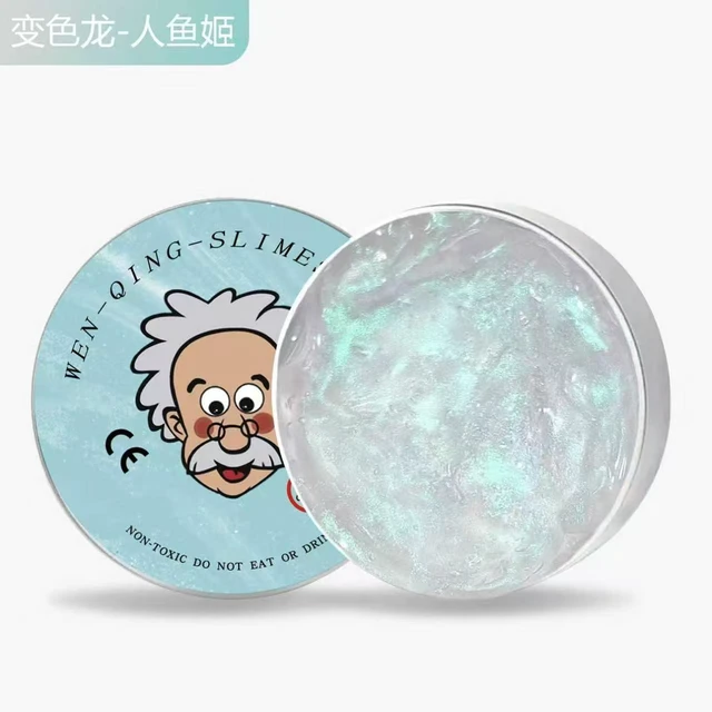 Alt view image 6 of 7 - Non-Newtonian Fluid Liquid Glass Slime, Transparent Clear Putty with Long Lasting Stretch & Elasticity, DIY Stress Relief Fidget Sensory Toy Gold Limited Edition