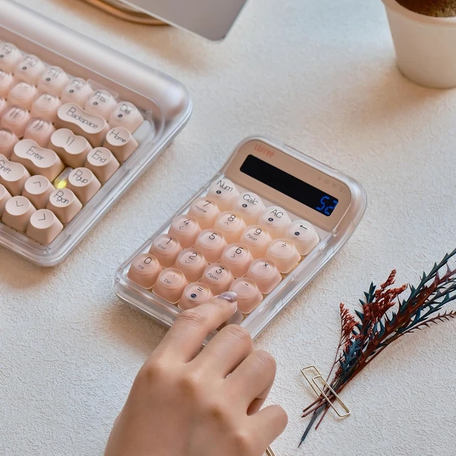 Alt view image 3 of 7 - Foundation Tri-Mode Wireless Numpad White LED Backlight Compatible with MacOS, iOS, Windows, and Android
