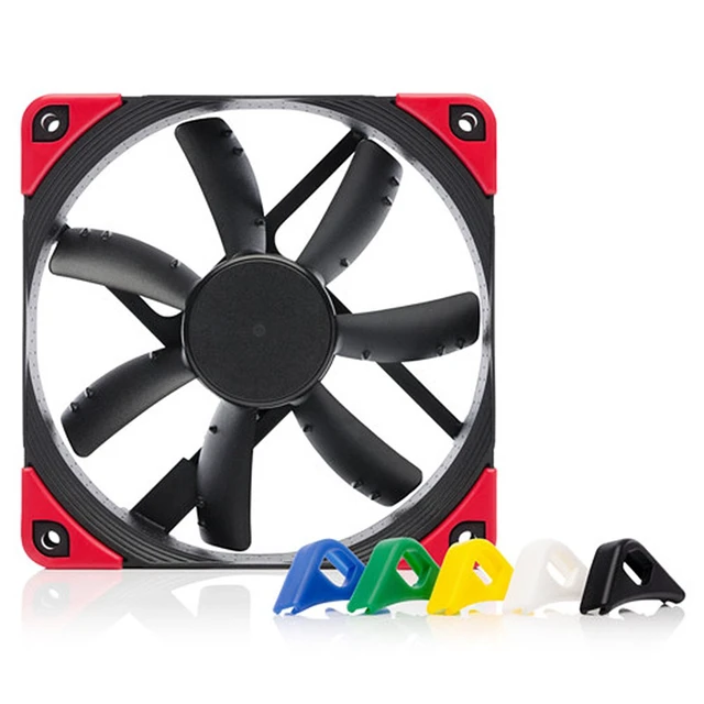 Alt view image 5 of 5 - Noctua NF-S12A PWM 120mm Quiet Fan, 4-Pin PWM, 12025 Computer Case Fan, Premium Cooling Fan for PC, CPU Cooler & Radiator