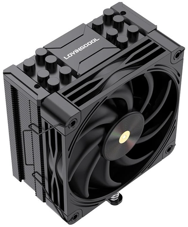Main image of LOVINGCOOL K600 K6000 CPU Air Cooler, 6 Heat Pipes Tower PC Cooler, 4Pin PWM Quiet Fan, Full Platform CPU Heatsink for Desktop Computer
