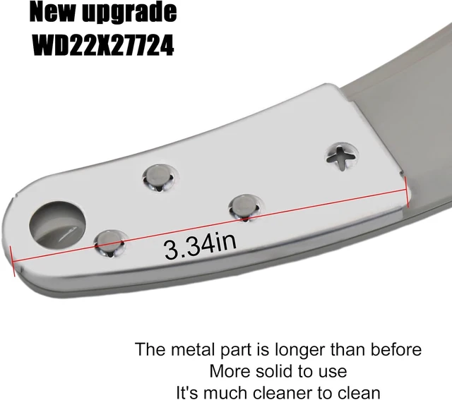 Alt view image 4 of 7 - Update WD22X27724 Dishwasher Lower Spray Arm Replacement Compatible with GE Dishwasher GDF510PSJ2SS GDF540HGD2BB GDT580SSF2SS GDP665SYN3FS XDT500PSP5SS CDT800P2N2S1 DDT575SGF4BB DDT575SGF8BB