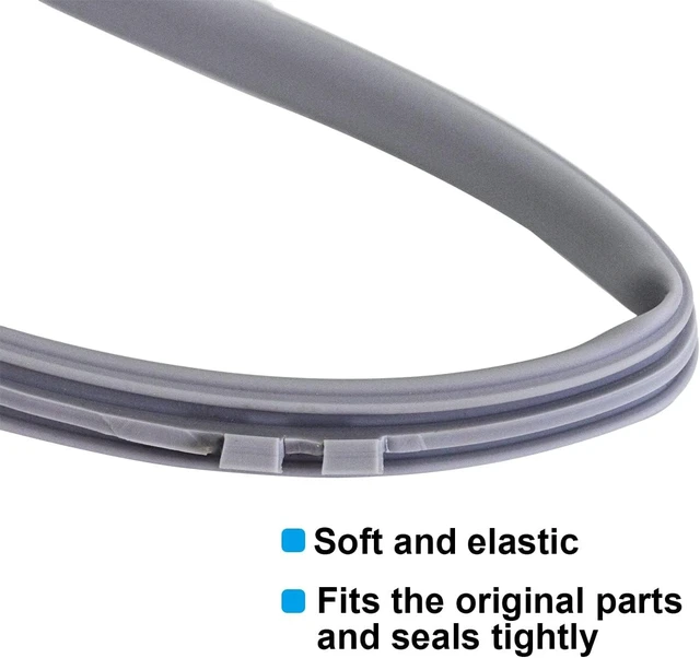 Alt view image 2 of 5 - DC62-00344A Dryer Door Seal Part for Samsung Dryer DV48H7400GW, DV400GWHDWR, Replaces 3992255 AP5916629 PS4276050 EAP4276050, Seal Air
