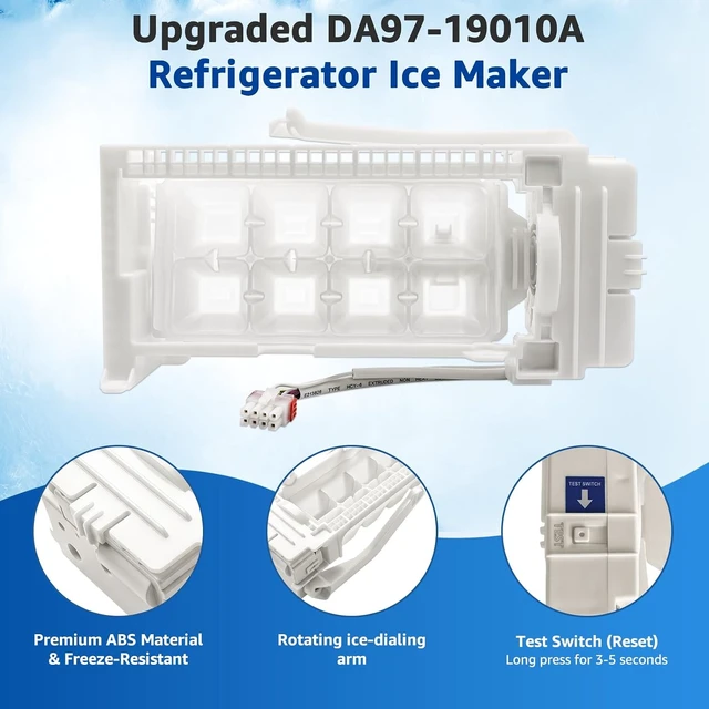 Alt view image 2 of 6 - DA97-19010A Compatible Replacement Part for Samsung Refrigerator Ice Maker