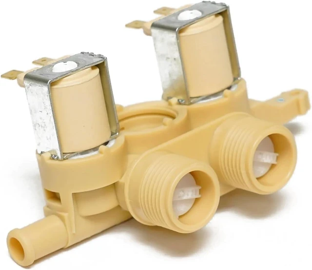 Main image of Replacement WH13X23974CM Washing Machine Water Solenoid Valve for Hotpoint and RCA OEM23943286 WH13X23974 WH13X10048 AP5985821 PS11721803