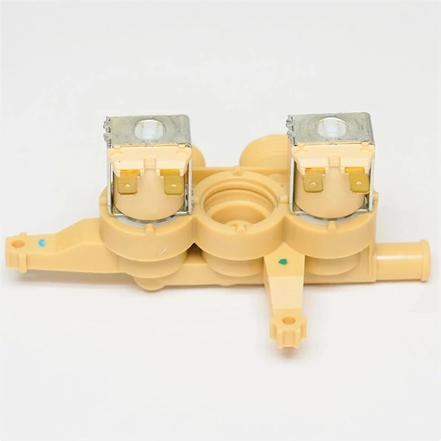 Alt view image 2 of 6 - Replacement WH13X23974CM Washing Machine Water Solenoid Valve for Hotpoint and RCA OEM23943286 WH13X23974 WH13X10048 AP5985821 PS11721803