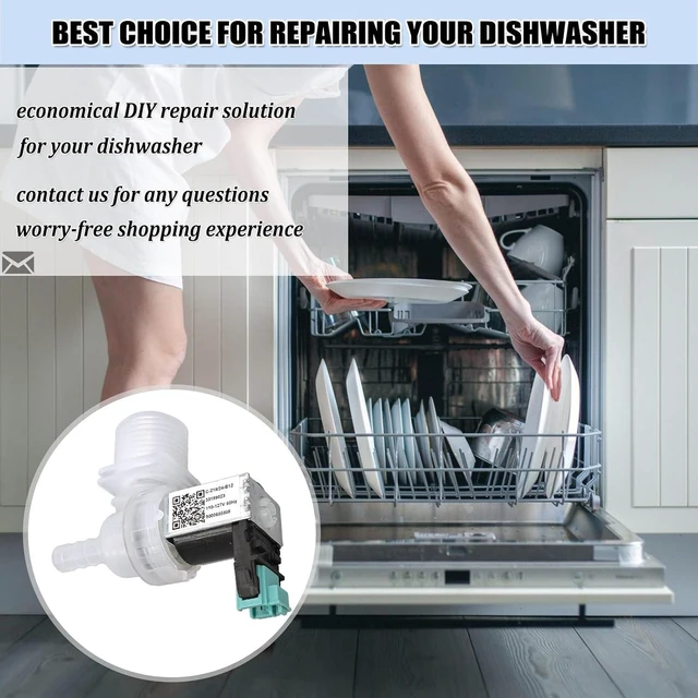 Alt view image 5 of 6 - 00628334 10023852 Dishwasher Water Inlet Valve Compatible with Bosch