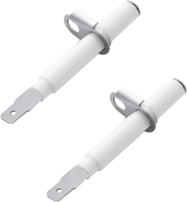 Main image of 2 Pcs 00631633 Gas Range Burner Electrode Replacement(White)