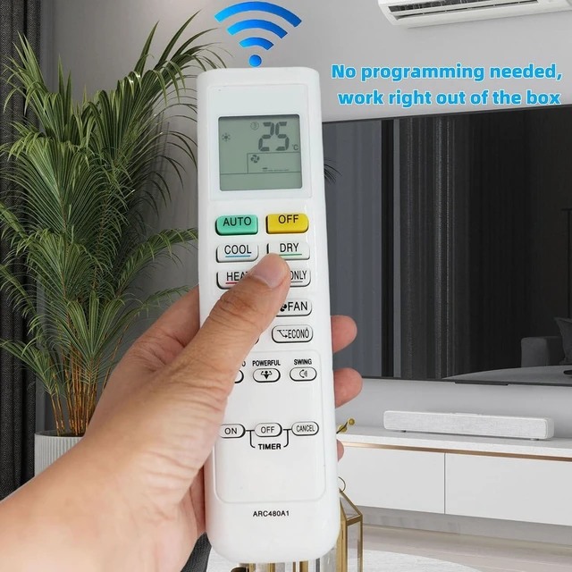 Main image of Universal Replacement Remote Control Fit for DAIKIN ARC480A6 ARC480A8 ARC480A11 Air Conditioner