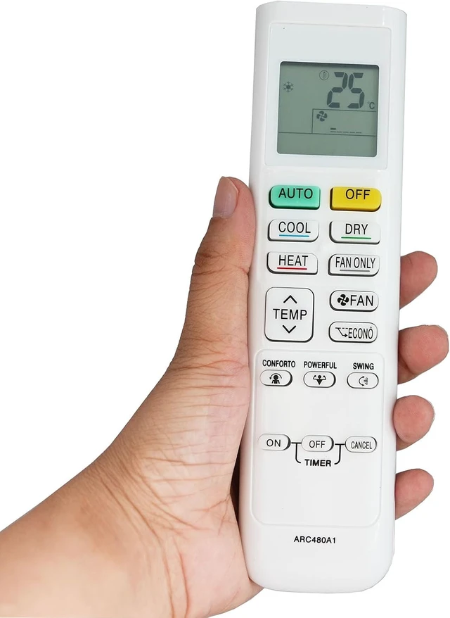 Alt view image 5 of 6 - Universal Replacement Remote Control Fit for DAIKIN ARC480A6 ARC480A8 ARC480A11 Air Conditioner