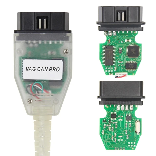Alt view image 2 of 4 - V5.5.1 FT245RL CAN Bus+UDS+K-line Diagnostic Cable Vag Can Pro VCP with Dongle Encryption Dog