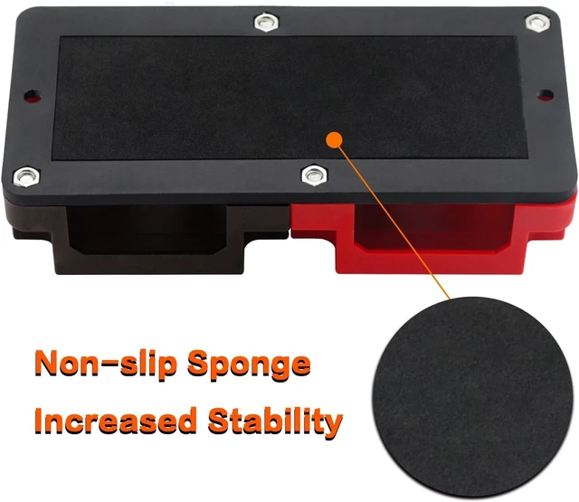 Alt view image 5 of 7 - Heavy Duty 400A 12-48V Tin-Plated Copper Block Bus Bar 8xM10(3/8") Studs Independent Modular Positive Negative Ground Battery Junction Block Buss Bar for Solar System Marine Truck Boat