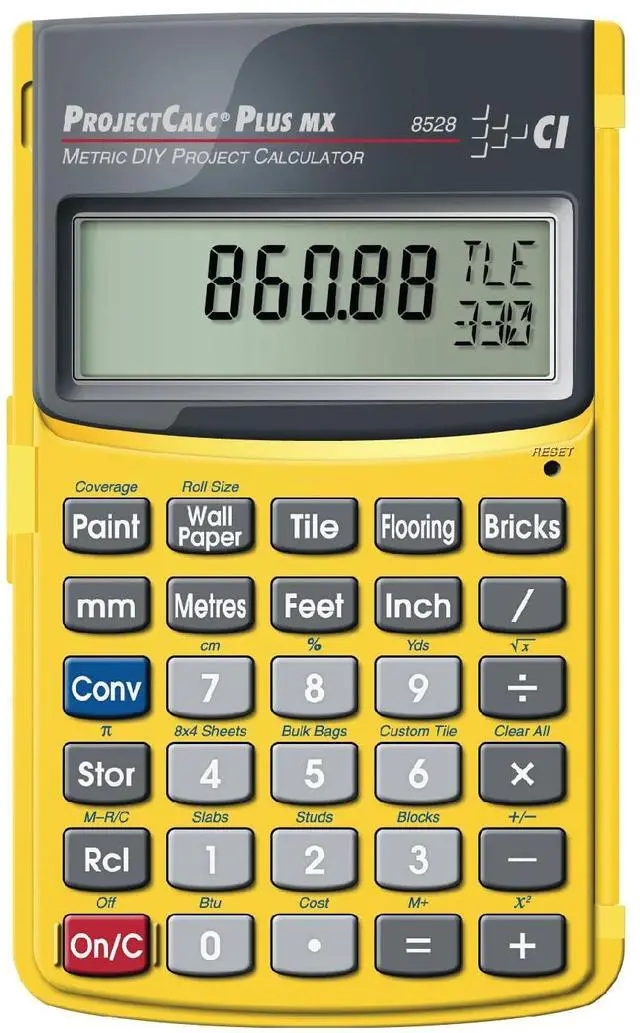 Main image of Calculated Industries 8528 Metric Do-It-Yourself Calculator